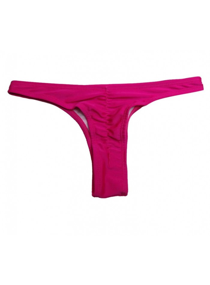 Bikini colaless con fruncido