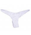 Bikini colaless con fruncido