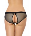 Tanga de red abierta en entrepierna