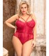 Body de encaje diseño sexy, talles grandes, hasta 5XL