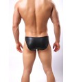 Original Slip de  lycra aspecto cuero. Lencería para hombres