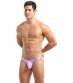 Jockstrap satinado con elásticos finos. Lencería erótica para hombres.