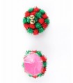 Pezoneras adhesivas Sexy con diseño navideño, para disfraz o fantasía.