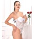 Body Fernanda, Sensual diseño de encaje con busto armado, colaless.
