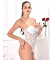 Body Fernanda, Sensual diseño de encaje con busto armado, colaless.