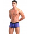 Boxer traslúcido para hombre, en tonalidad combinada, hasta talle XL
