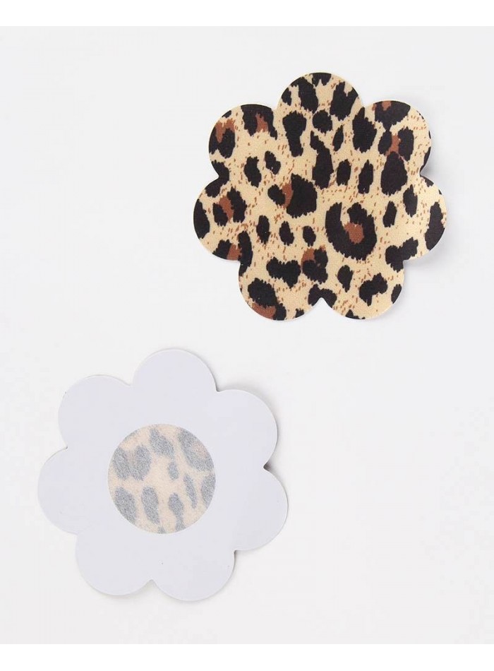 Sexy pezoneras pasties adhesivas con forma de flor