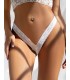 Micro colaless de encaje color negro, Tanga sexy