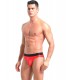 Jockstrap Tanga de hombre con elástico ancho lycra satinada.