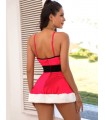 Disfraz navideño sexy mamá noel, talles hasta 5XL.