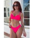 Malla 2 piezas con top trenzado