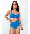 Malla 2 piezas Bikini tiro alto