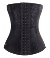 Corset extra alto con 7 ballenas de acero.
