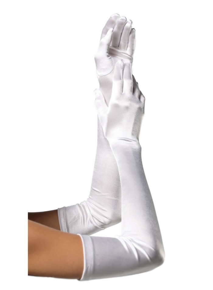 Guantes Extra Largos De Lycra
