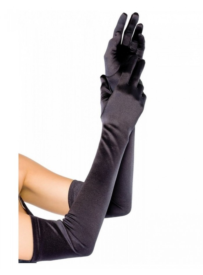 Guantes Extra Largos De Lycra