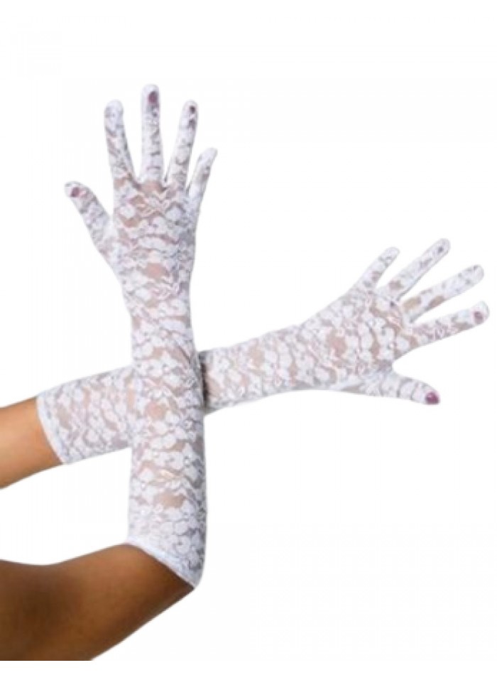 Guantes Largos De Encaje