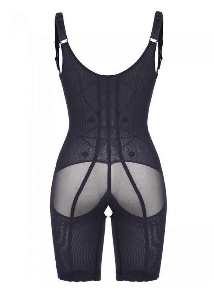Body con piernas y faja corset