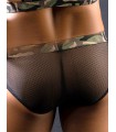 Slip de red cintura camuflada