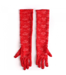 Guantes Largos De Encaje