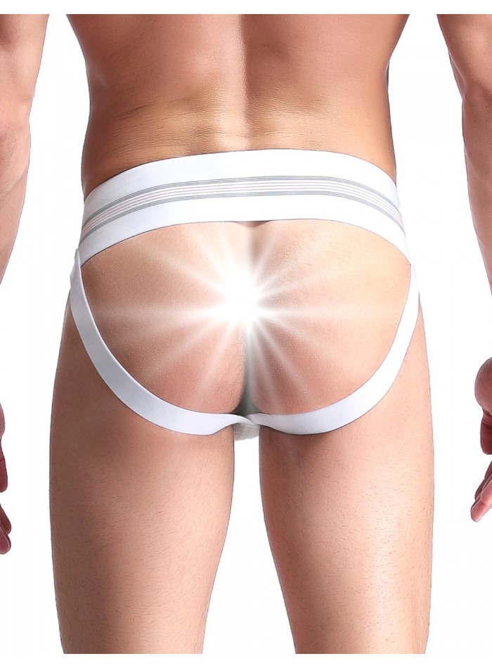 Jockstrap texturado, cintura ancha