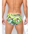 Malla slip estampada