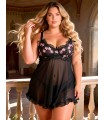 Babydoll flores romance