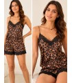 Juego de 4 piezas Animal Print