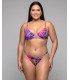 Bikini estampado con aro