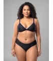 Bikini triángulo texturado
