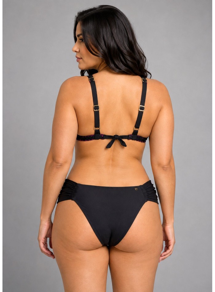 Bikini triángulo texturado