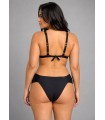 Bikini triángulo texturado