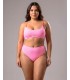 Bikini malla playa texturizado colección Brasil