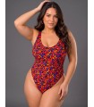 Enteriza estampada