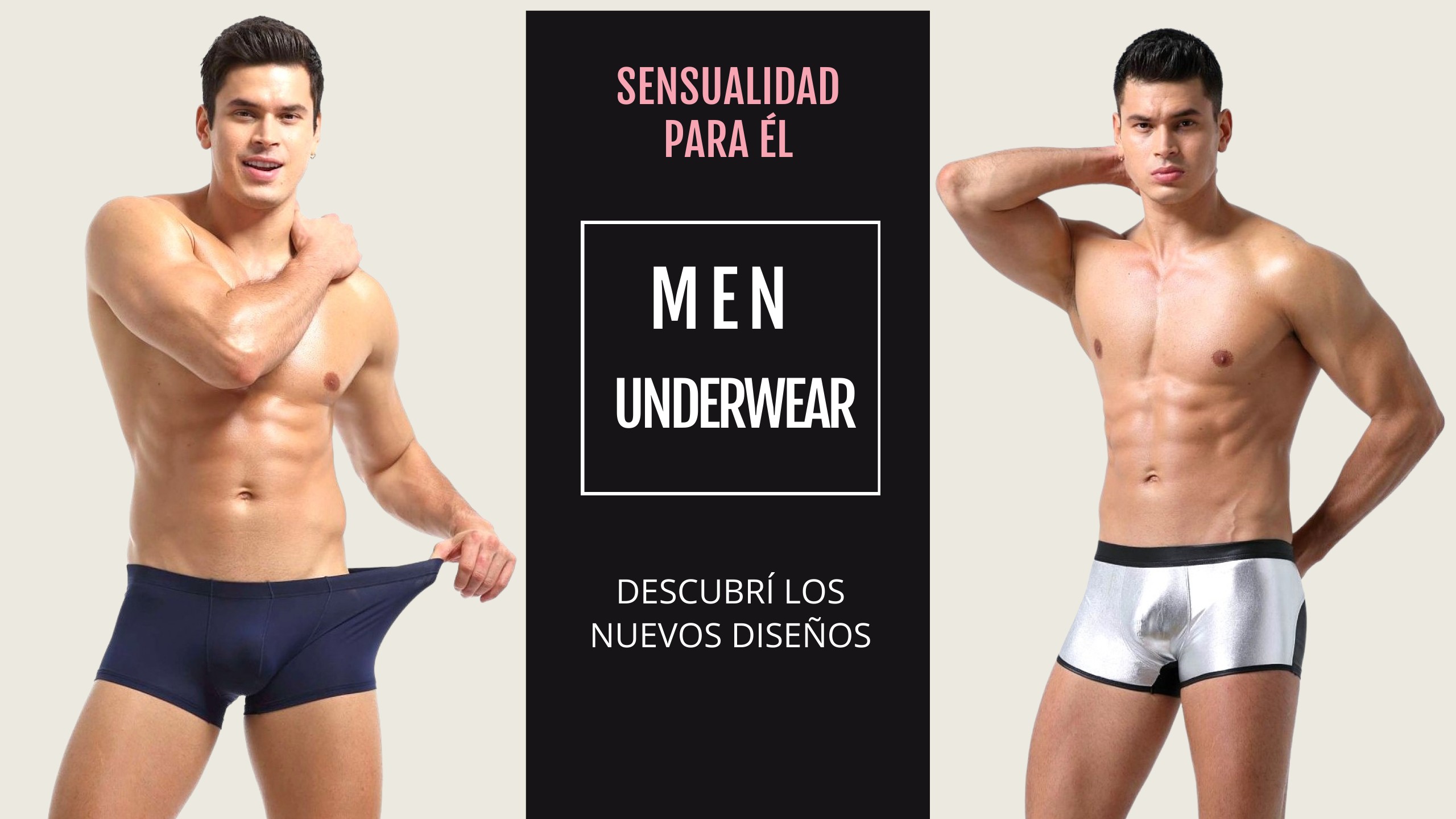 Ropa interior masculina de diseño